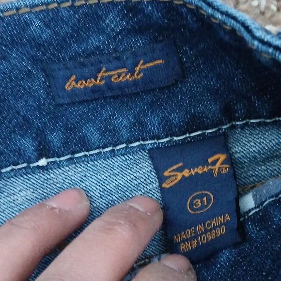 Seven7 denim bootcut jeans size 31 - Picture 9 of 15